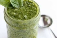 Authentic Basil Pesto