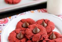 Red Velvet Bloom Cookies