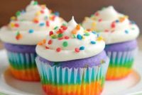 Rainbow Cupcakes Recipe Video