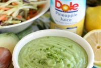 Vibrant Pineapple Avocado Dressing