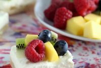 Vibrant Fruit Cheesecake Squares