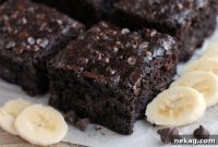 Decadent Double Chocolate Banana Cake