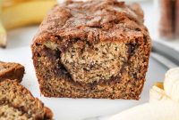 Marbled Cinnamon Banana Bread