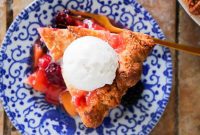 Sun-Kissed Peach Blackberry Delight