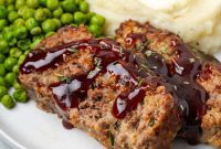Sweet and Sticky Brown Sugar Meatloaf