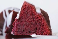 Velvety Crimson Pound Cake