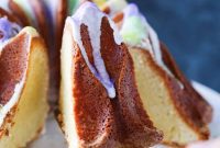 Mardi Gras Crown Bundt Cake