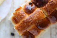Tangy Sourdough Hot Cross Buns