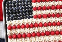 Stars and Stripes Fruit Pizza
