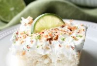 Sunshine-Soaked Coconut Lime Cake