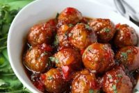 Firecracker Meatballs