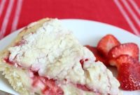 Creamy Strawberry Swirl Coffee Cake