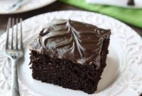 Secret Zucchini Chocolate Fudge Cake