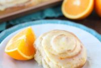 Zesty Orange Swirls