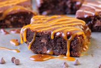Decadent Caramel Brownies