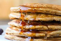 Plant-Based Whole Wheat Pancakes