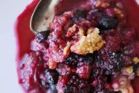 Warm Berry Crumble Bliss