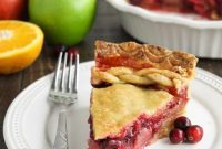 Harvest Cranberry Apple Pie