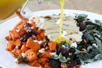 Hearty Roasted Sweet Potato Kale Bowl