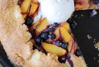 Sun-Kissed Blueberry Nectarine Galette