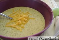 Creamy Broccoli Cheddar Chowder