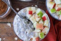 Spiced Apple Pie Overnight Oats