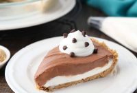 Chocolate Silk Cheesecake Pie