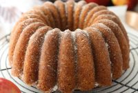 Autumn Spiced Apple Cider Donut Cake