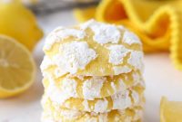 Sparkling Lemon Crinkle Treats