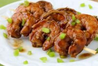 Zesty Grill Brew Prawns