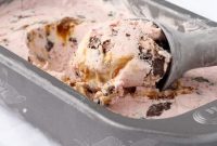 Strawberry Caramel Swirl Chocolate Cookie Delight