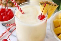 Non-Alcoholic Pina Colada Bliss