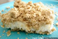 Luscious Lemon Crumble Bars