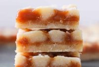 Salted Caramel Butter Squares