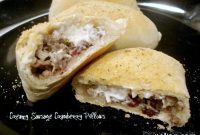 Creamy Sausage Cranberry Bites