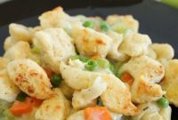 Golden Biscuit Topped Chicken Pot Pie
