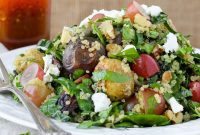 Vibrant Roasted Vegetable & Quinoa Chop