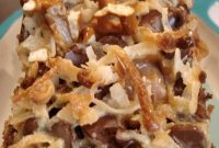 Caramel Pretzel Dream Bars