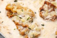 Creamy Mushroom Smothered Pork Chops