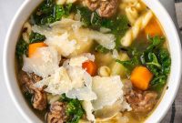 Hearty Italian Sausage and Vegetable Soup