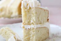 Perfectly Moist Vanilla Cake