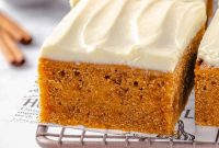Autumn Spice Squares