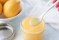 Homemade Lemon Curd Delight