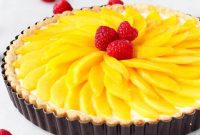 Sunshine Mango Coconut Tart
