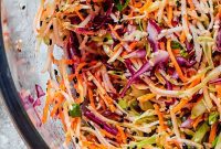 Fresh and Zesty Healthy Broccoli Slaw