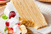 Delicate Layered Crepe Dessert
