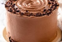Decadent Chocolate Swiss Meringue Buttercream