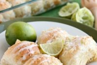 Zesty Coconut Lime Pull-Apart Rolls