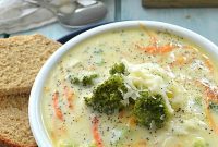 Velvety Broccoli Cheese Soup