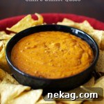 Copycat Chili’s Skillet Queso, an easy-to-make version of Chili's popular appetizer.